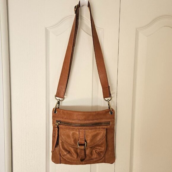 Fossil Women's Crossbody Bag Brown Leather - Picture 3 of 10